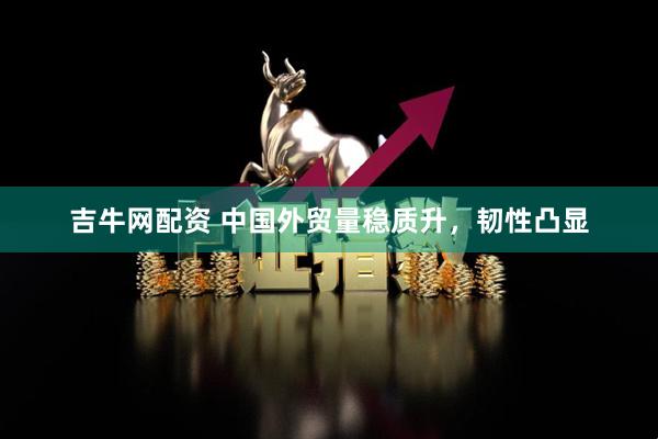 吉牛网配资 中国外贸量稳质升，韧性凸显